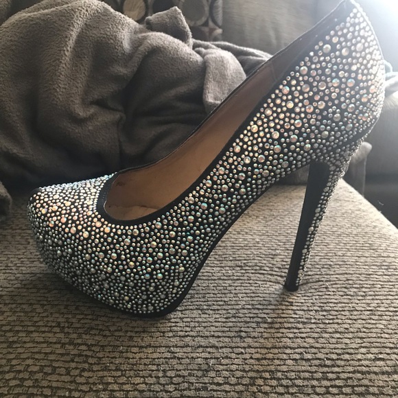Charlotte Russe diamond heels - Picture 3 of 5